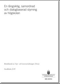 En långsiktig, samordnad och dialogbaserad styrning av högskolan. SOU 2019:6