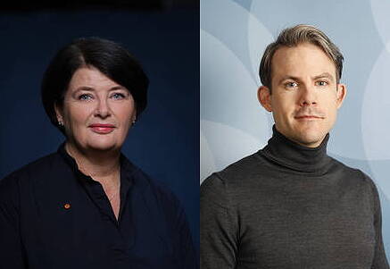 Heike Erkers och Mikael Smeds