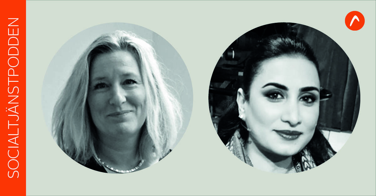 Toktam Janhangiry och Marie Persson
