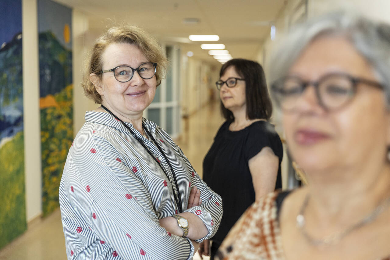 Kvinnor som snart går i pension